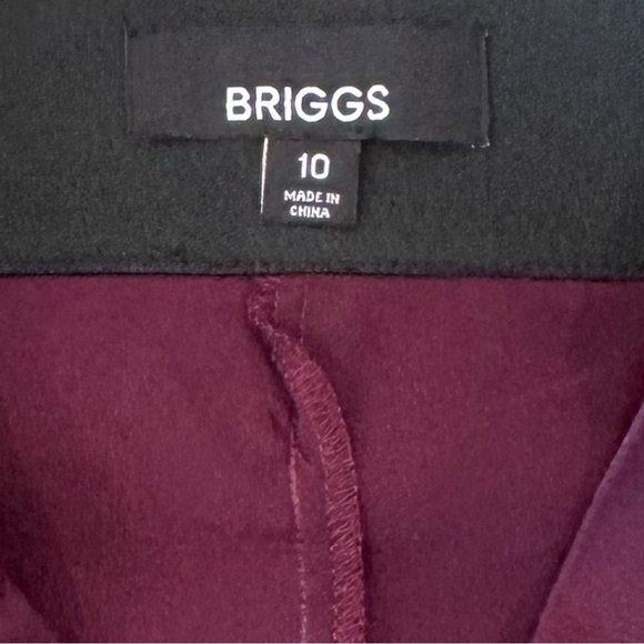 Briggs NY Size 10 Super Stretch-Pull On-Straight Leg-Comfort Elastic Wai… - Picture 6 of 7